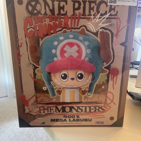 Authentic Labubu Mega 400% Tony Tony Chopper - Picture 4 of 8